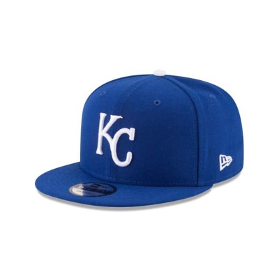 Kansas City Royals Gorra | New Era MLB Team Color Basic 9fifty Snapback Cap Mexico - Azules
